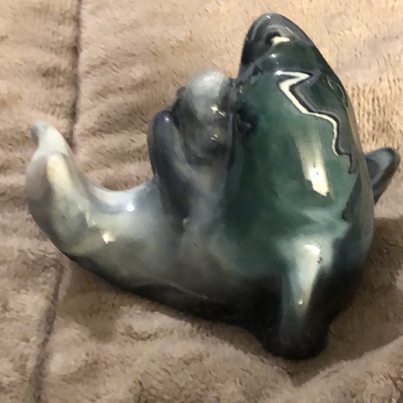 Cook Collectables Company- Dolphin w/Mermaid Fine Art Sculpture.NWT - Picture 4 of 17
